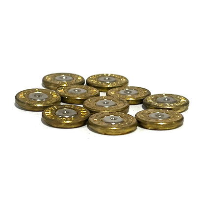 10 Pcs 6.5 Creedmoor Brass Bullet Slices | Shipping Included