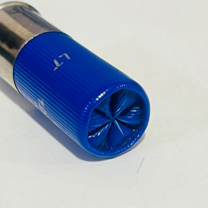 RIO Blue High Brass 12 Gauge Shotgun Shell Keychain