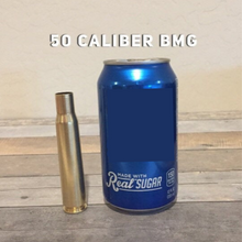 Load image into Gallery viewer, 50 Caliber Barrett Bullet Casings BMG Hand Polished Fired Brass Empty Shells Used Spent Bullet Casings Ammo Cleaned Qty 3 | FREE SHIPPING
