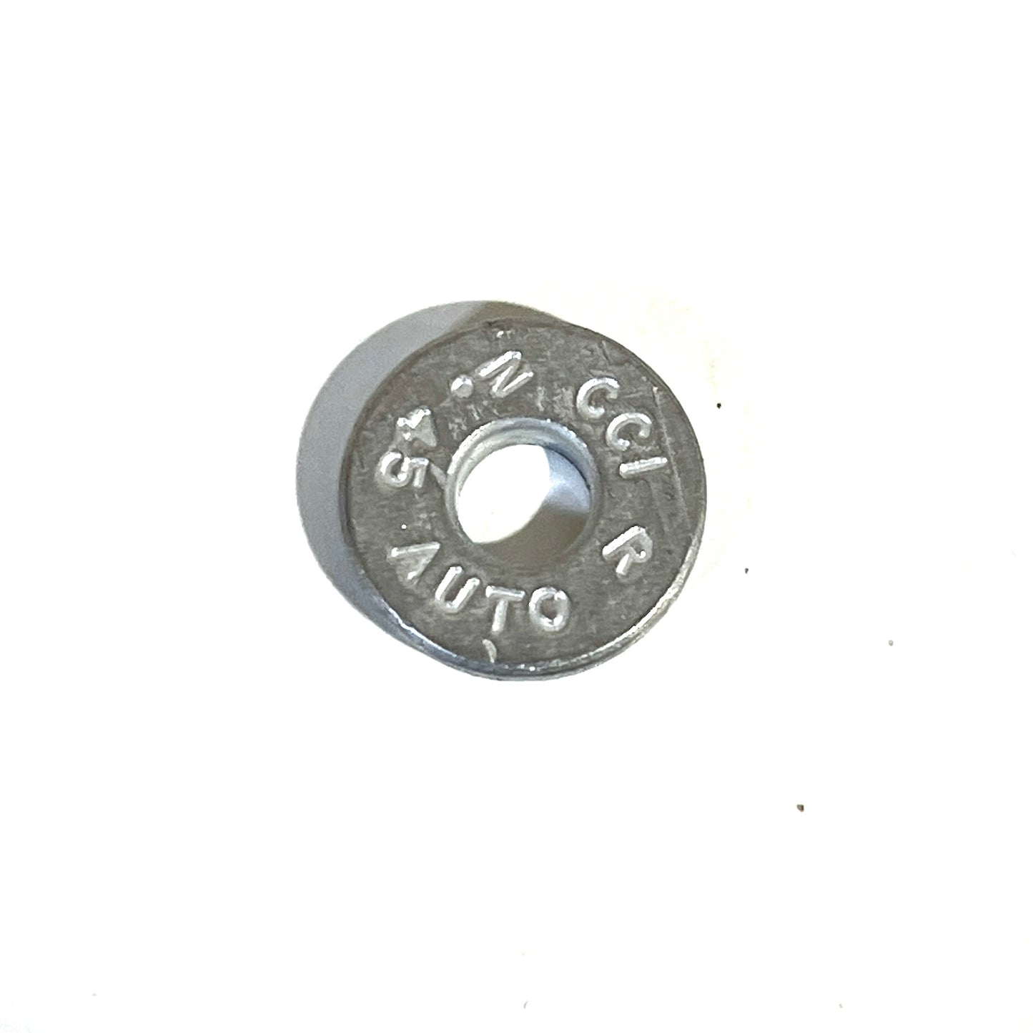 Custom Order - Deprimed CCI 45 ACP Aluminum Slices