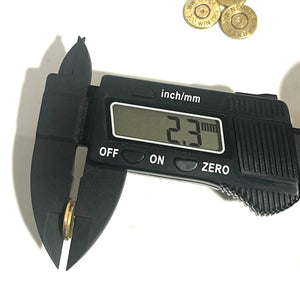 8 pcs - 300 WIN MAG Brass Bullet Slices - Shipping Included