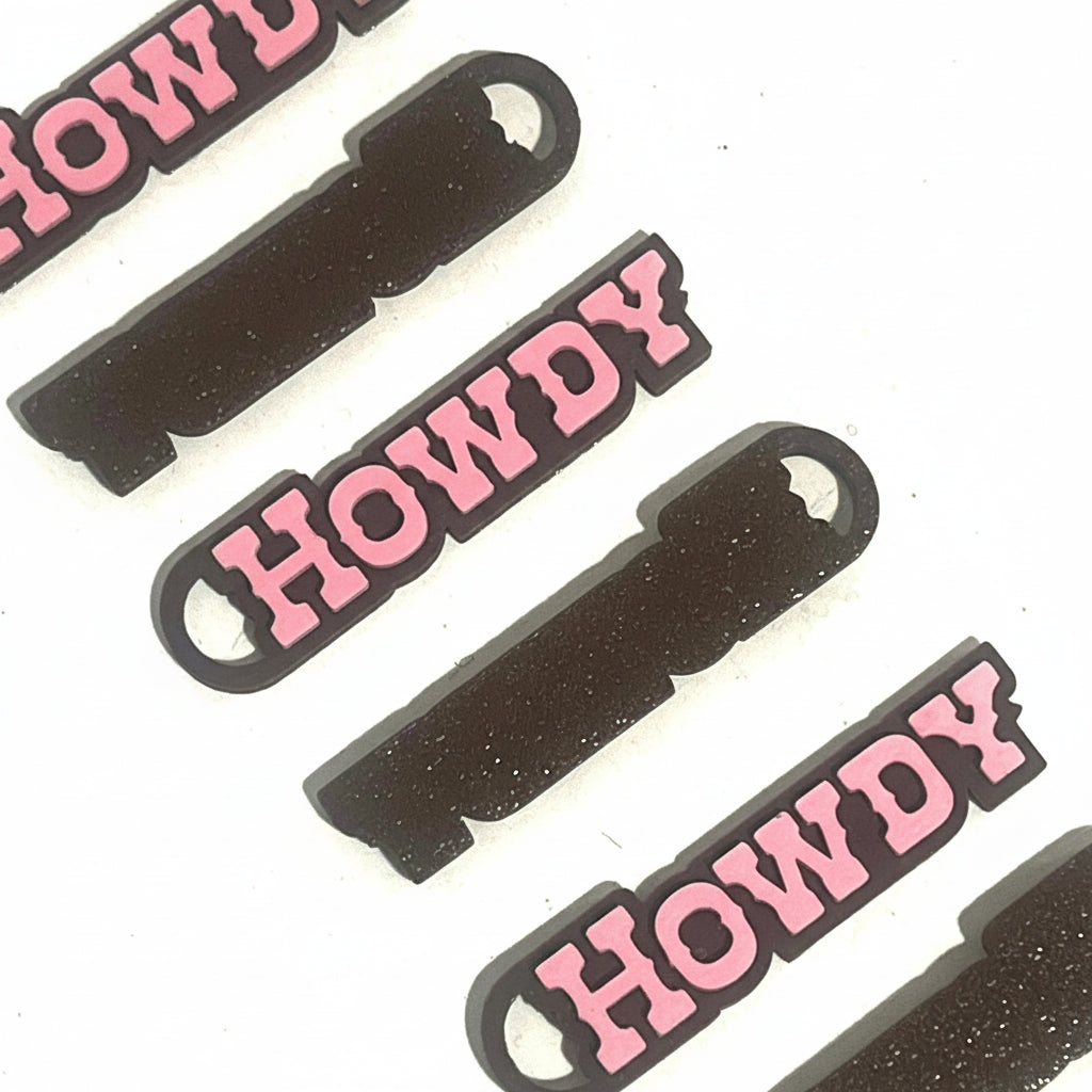 HOWDY Keychain Accessories Zipper Pulls Backpack Charm 100 Pcs