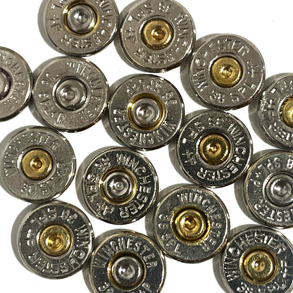 Winchester Brand 38 Special Nickel Bullet Slices | Qty 15 | FREE SHIPPING