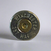 Load image into Gallery viewer, 357 Magnum WINCHESTER Brand Thin Cut Nickel Bullet Slices Gold Primer Qty 15 | FREE SHIPPING
