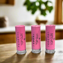 Load image into Gallery viewer, Pink Dummy Rounds Inert Shotgun Shells 12 Gauge Fake Spent Hulls 12GA Qty 10 - FREE SHIPPING
