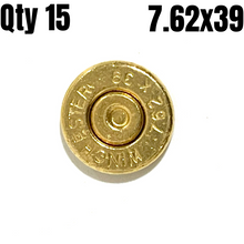 Load image into Gallery viewer, 7.62x39 AK-A47 Thin Cut Brass Bullet Slices
