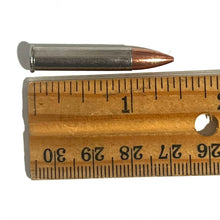 Load image into Gallery viewer, .22 Magnum Nickel Dummy Rounds With New Bullet
