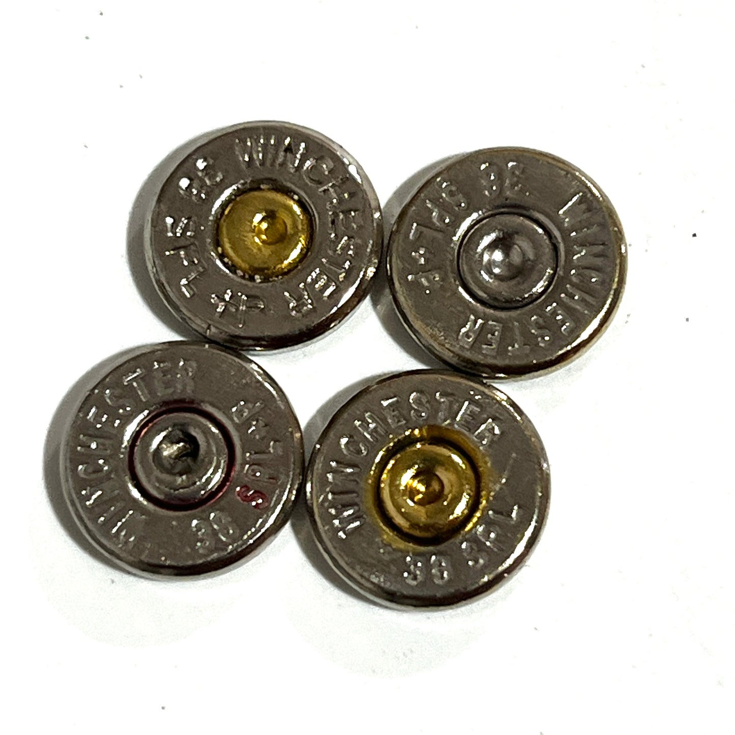 Winchester Brand 38 Special Nickel Bullet Slices | Qty 15 | FREE SHIPPING