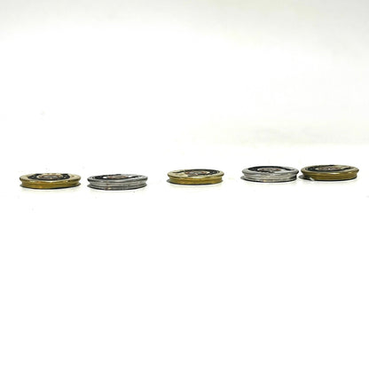 Engraved Horseshoe Shotgun Shell Slices 12 Gauge Mixed Color | Qty 10 | SHIPPING INCLUDED