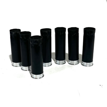 Empty Shotgun Shells Black Blank 12 Gauge No Markings On Hulls For Wedding Boutonnieres And Decor