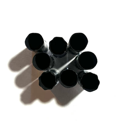 Empty Shotgun Shells Black Blank 12 Gauge No Markings On Hulls For Wedding Boutonnieres And Decor