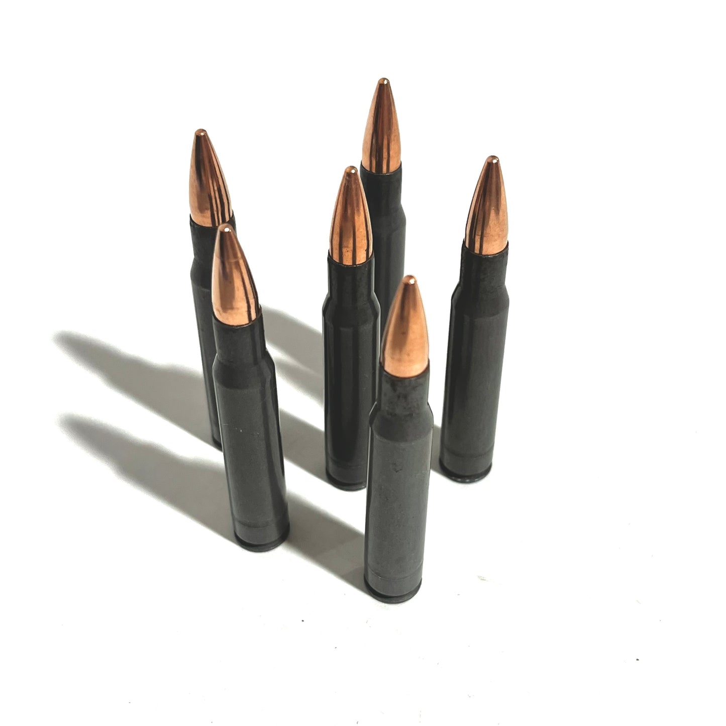 30-06 SPRG Dummy Rifle Rounds Real Once Fired Steel Casings With New Bullet | 5 Pieces | Free Shipping
