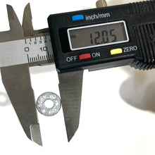 Load image into Gallery viewer, Custom Order - Deprimed CCI 45 ACP Aluminum Slices
