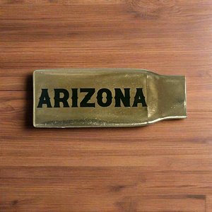 Custom Engraved ARIZONA & SCOTTSDALE 308 Flattened Brass Bullet Casings | 50 Pcs Of Each