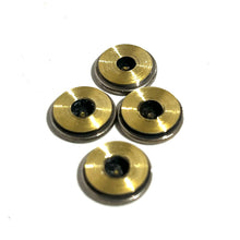 Load image into Gallery viewer, 357 Magnum WINCHESTER Brand Thin Cut Nickel Bullet Slices Gold Primer Qty 15 | FREE SHIPPING
