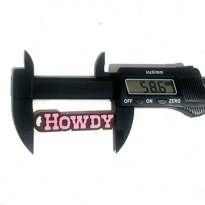 HOWDY Keychain Accessories Zipper Pulls Backpack Charm 100 Pcs