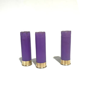 Purple Blank Empty Shotgun Shells 16 Gauge Hulls DIY Boutonniere Wedding Crafts | 8 Pcs | FREE SHIPPING