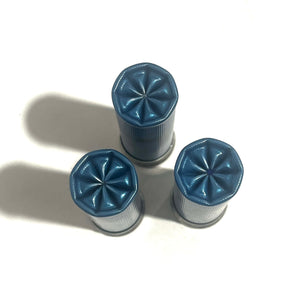 Electric Blue Dummy Rounds Fake Shotgun Shells 12 Gauge 12GA - Qty 10 - FREE SHIPPING