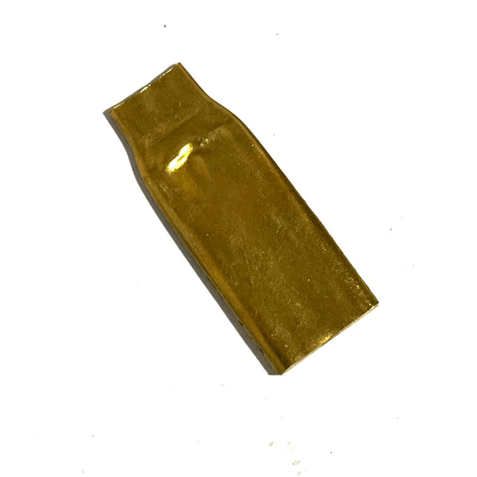 Engraved Sunflower 308 Flattened Brass Bullet Casings | 50 Pcs