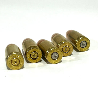 Dummy Cosplay Handgun Rounds On a white background 