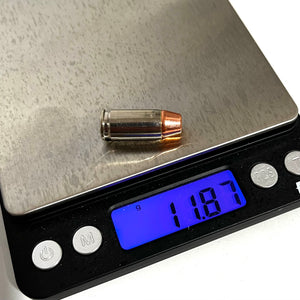 9mm Flat Point fake Bullets