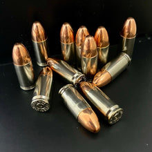 Load image into Gallery viewer, 9MM Nickel Fake Bullets
