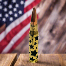 Load image into Gallery viewer, 308 WIN Brass Shells Stars Engraved Casing With New Bullet 5 Pcs
