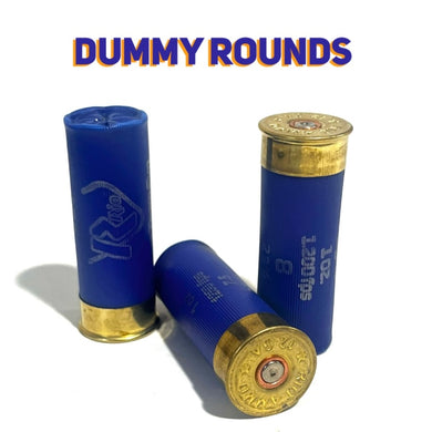 Blue Dummy Rounds Fake Shotgun Shells 12 Gauge 12GA