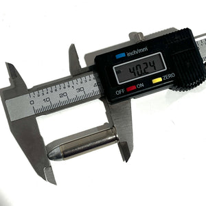 357 Magnum Nickel Dummy Rounds With New Round Nose Nickel Bullet
