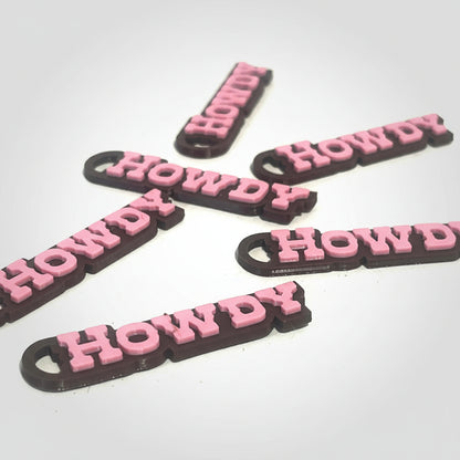 HOWDY Keychain Accessories Zipper Pulls Backpack Charm 100 Pcs