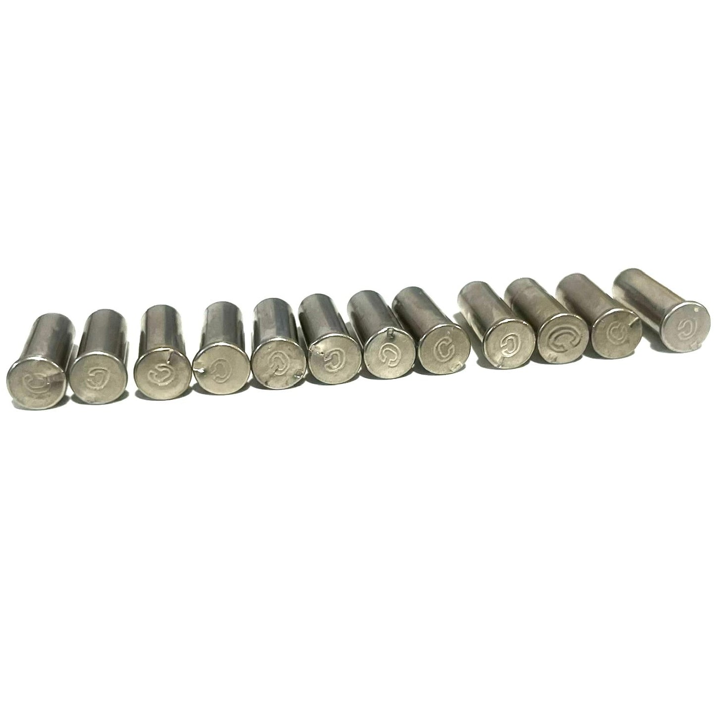 Nickel .22 Caliber Empty Once Fired Brass Shells
