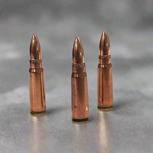 Load image into Gallery viewer, 7.62x39 AK-47 Dummy Rounds Copper Case Real Once Fired With New Bullet
