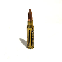 Load image into Gallery viewer, We The People Have Had Enough Distressed Flag Engraved Brass With New Bullet | Qty 5 Pcs
