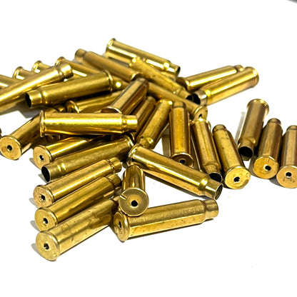 17 HMR Drilled Brass Shells - Genuine, Once-Fired | Qty 10 Pcs