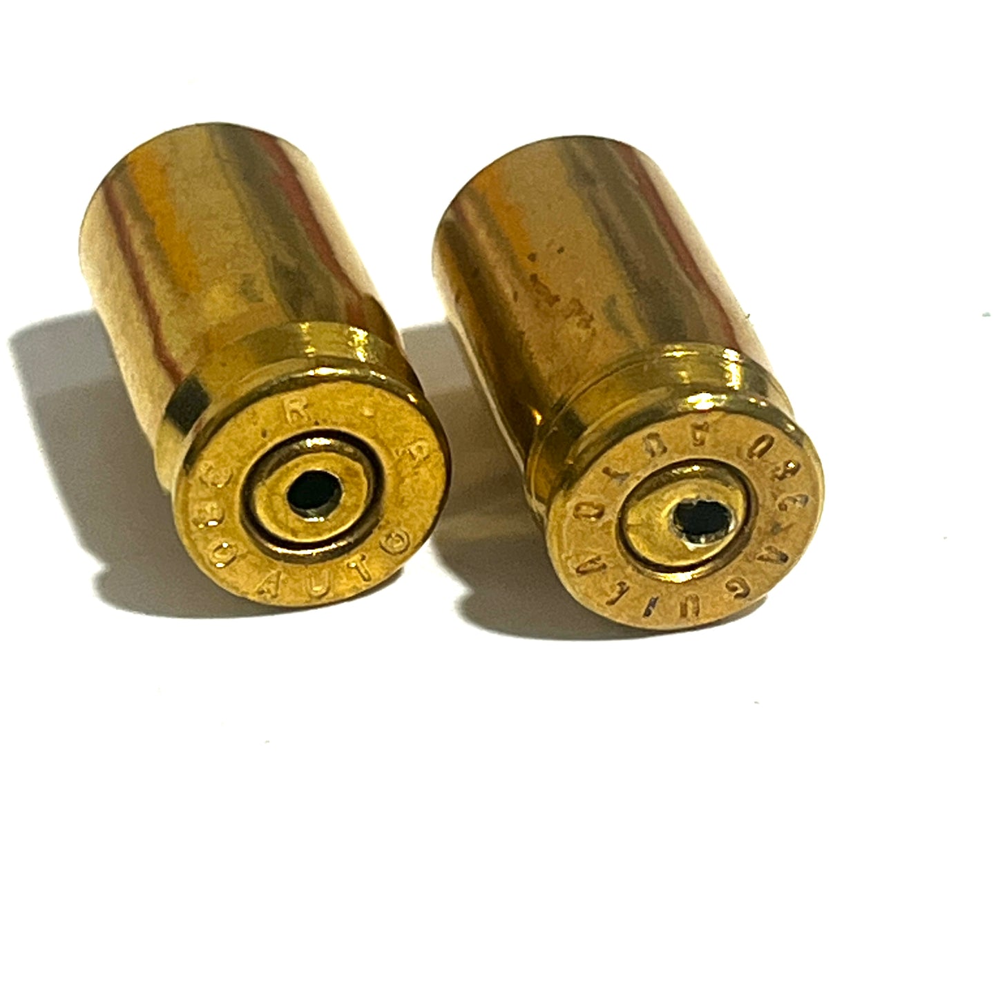 .380 Caliber Drilled Brass Shells Qty 10 Pcs FREE SHIPPING
