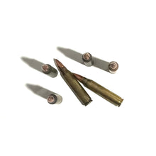 Load image into Gallery viewer, .223 Remington / 5.56 Nato Dummy Rifle Rounds Dirty Real Fired Brass Casings With New Bullet
