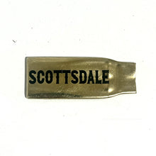 Load image into Gallery viewer, Custom Engraved ARIZONA &amp; SCOTTSDALE 308 Flattened Brass Bullet Casings | 50 Pcs Of Each
