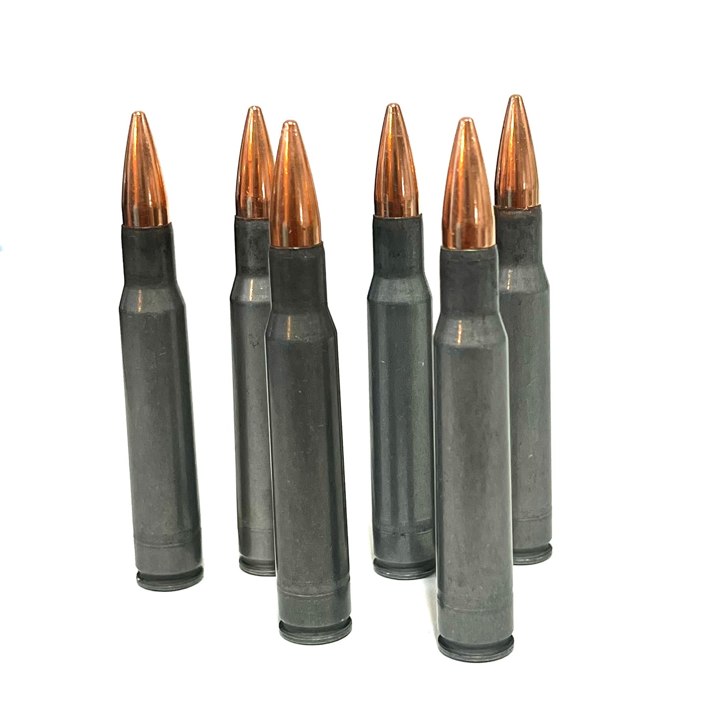 30-06 SPRG Dummy Rifle Rounds Real Once Fired Steel Casings With New Bullet | 5 Pieces | Free Shipping