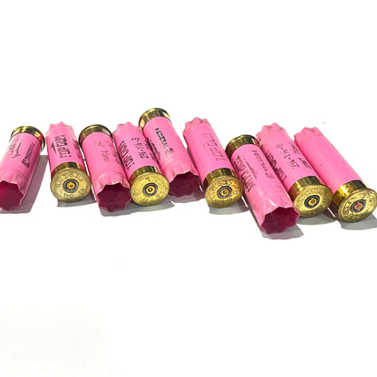 Pink Federal Top Gun 12 Gauge Empty Shotgun Shells — Gold Bottom Hulls