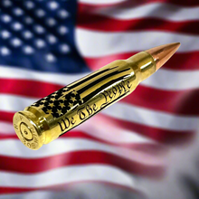 Load image into Gallery viewer, We The People Flag 308 WIN Engraved Brass With New Bullet Qty 5 Pcs
