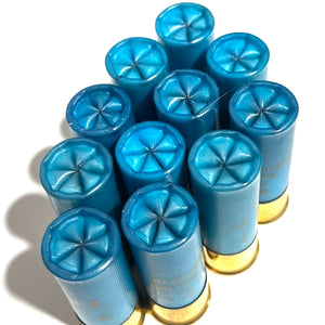 Light Blue Dummy Rounds High Brass Fake Shotgun Shells 12 Gauge 12GA - Qty 10 - FREE SHIPPING