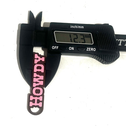 HOWDY Keychain Accessories Zipper Pulls Backpack Charm 100 Pcs