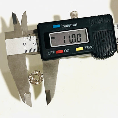 38 Special Nickel Bullet Slices — Thick Cut, Deprimed | Qty 15