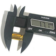 Load image into Gallery viewer, .380 Caliber Drilled Brass Shells Qty 10 Pcs FREE SHIPPING
