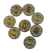 Load image into Gallery viewer, 45 ACP Winchester Thin Cut Nickel Bullet Slices Gold Primer Qty 15 | FREE SHIPPING
