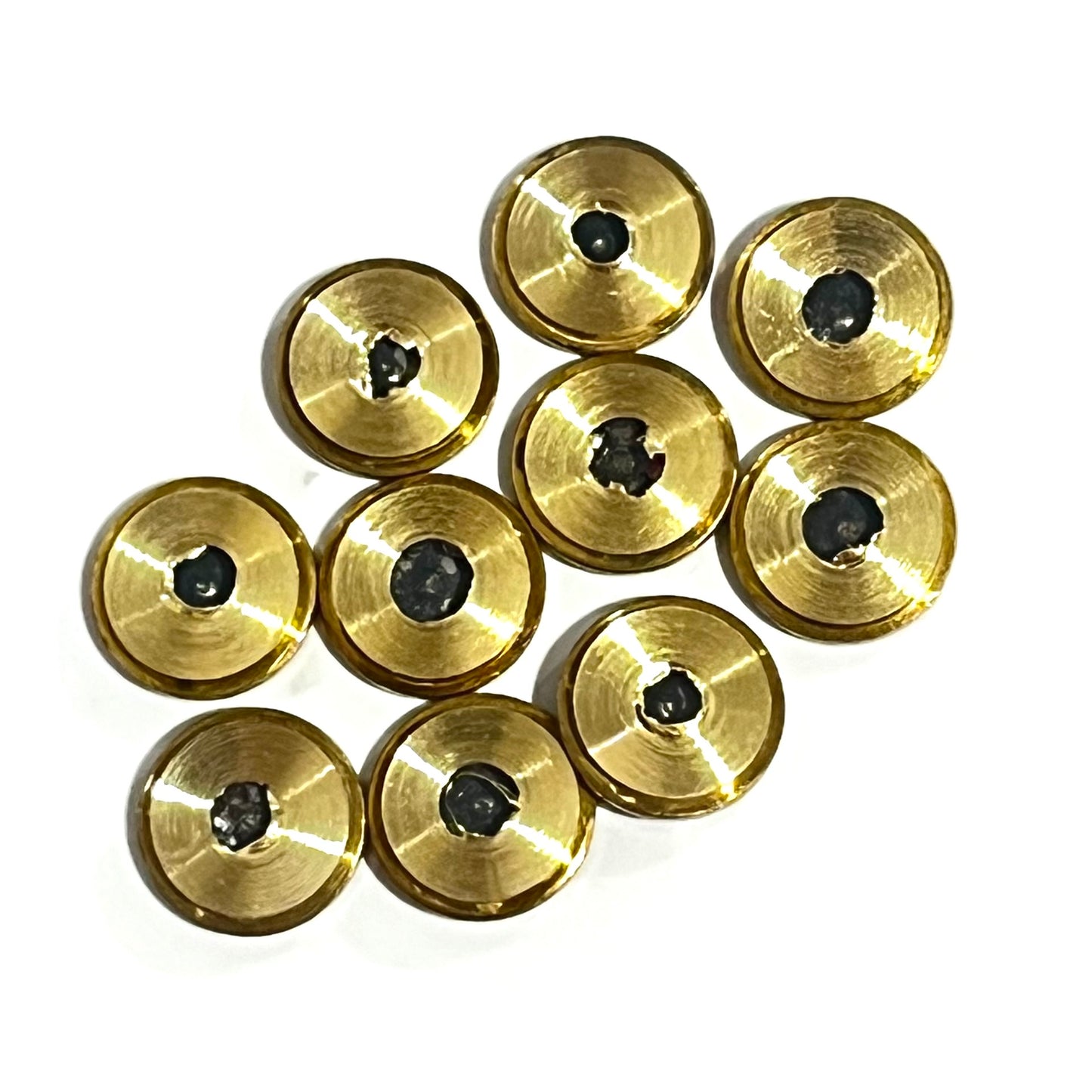 10 Pcs 6.5 Creedmoor Brass Bullet Slices | Shipping Included