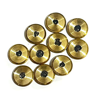 10 Pcs 6.5 Creedmoor Brass Bullet Slices | Shipping Included