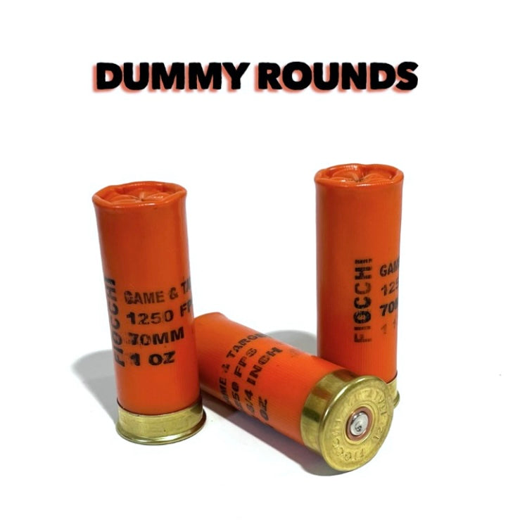 Dummy Rounds Inert Shotgun Shells 12 Gauge Fake Spent Hulls Used Casings 12GA 