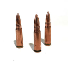 Load image into Gallery viewer, 7.62x39 AK-47 Dummy Rounds Copper Case Real Once Fired With New Bullet
