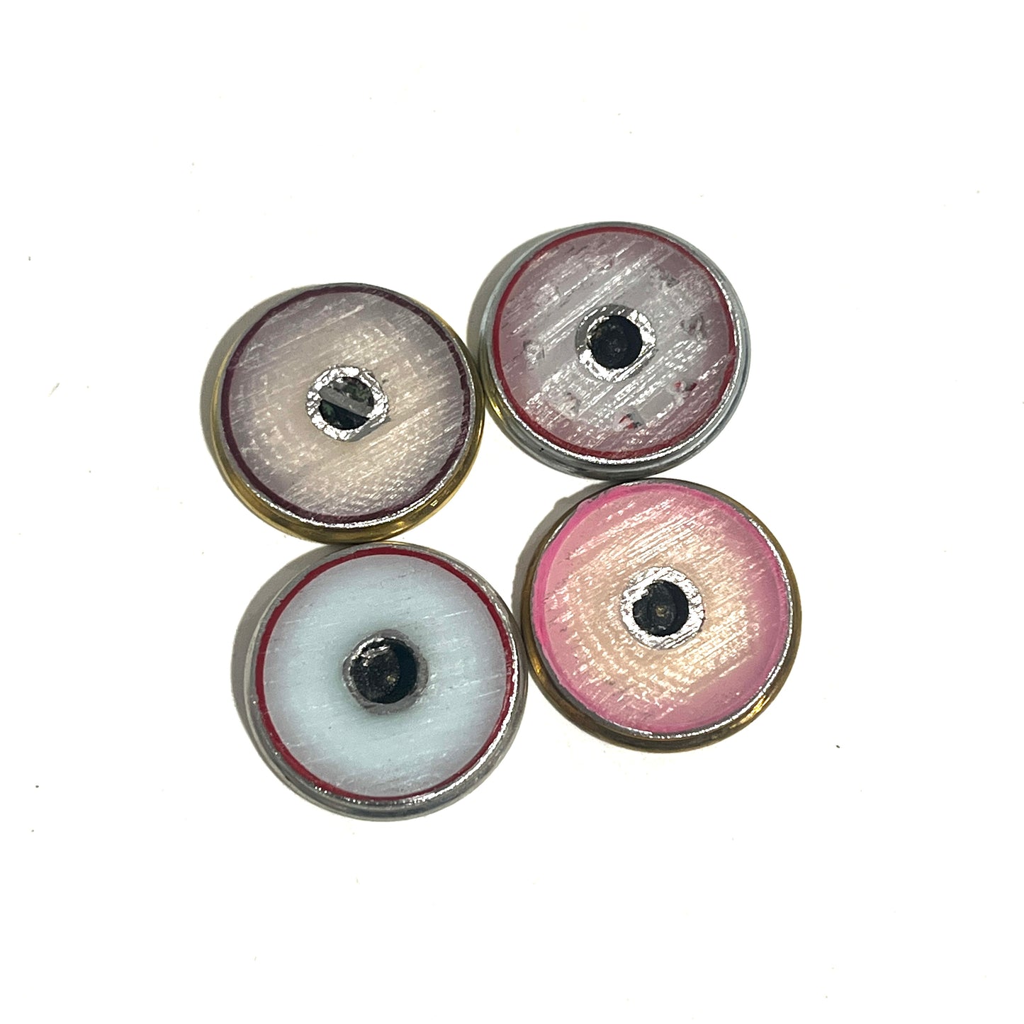 Engraved Horseshoe Shotgun Shell Slices 12 Gauge Mixed Color | Qty 50 | SHIPPING INCLUDED